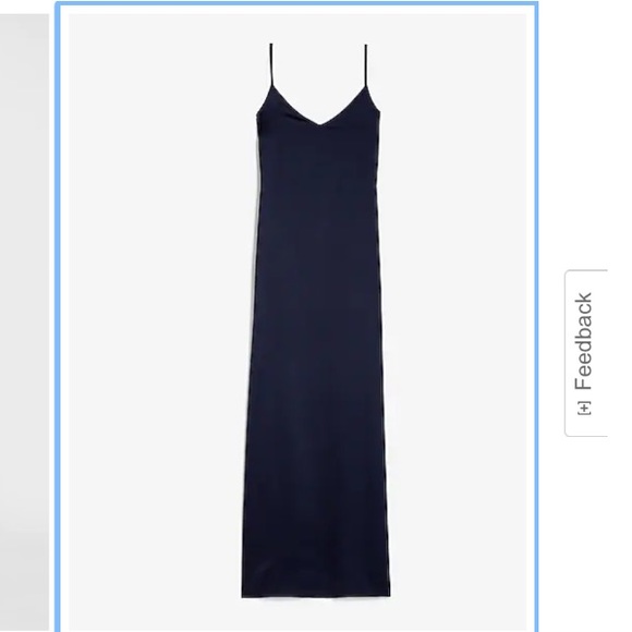 Satin Maxi Slip Dress - Picture 2 of 4